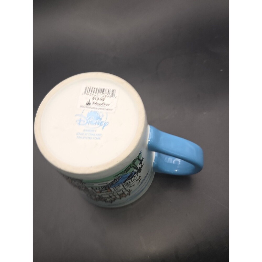 Walt Disney World FOUR PARKS CERAMIC MUG Cup Magic Kingdom EPCOT Hollywood - Picture 13 of 15